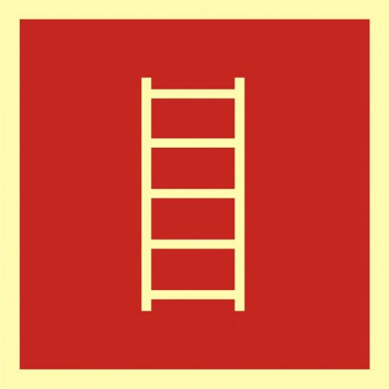 Znak drabina pożarowa (BA010) Signproject