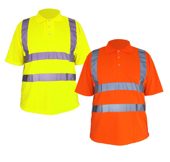 Koszulka JUPITER żółta/pomarańczowa