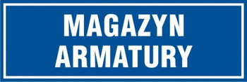 Znak Magazyn armatury (PB033)