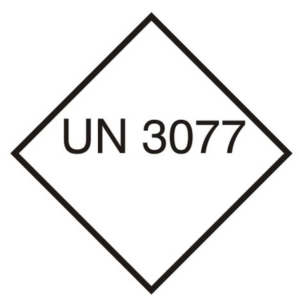 Nalepka UN 3077