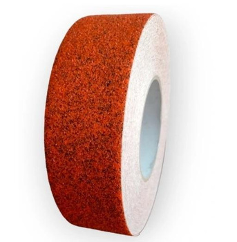 Taśma antypoślizgowa czerwona MARMUR 50mm/18m