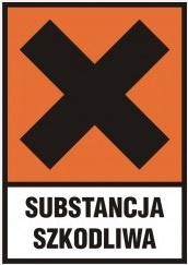 Znak substancja szkodliwa (Xn) (LB-002)