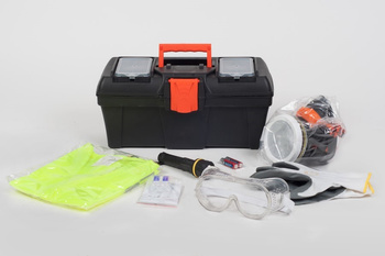 Walizka skrzynka ADR GAZY kl.2 z wyposażeniem