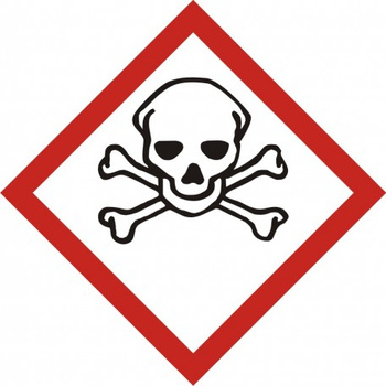 Znak Produkt bardzo toksyczny (LF006)