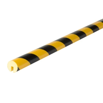 Elastyczny odbojnik ochronny narożnika, 1m, typ B, żółto-czarny