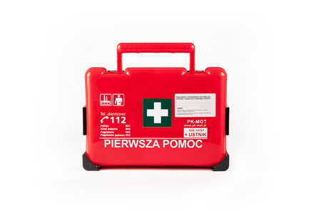 Apteczka zakładowa pierwszej pomocy BD.2 z wyposażeniem  DIN 13157 + ustnik