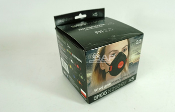 Półmaska antysmogowa SMOG X 210 SV PM 2,5 (BOX MIX 5szt.)