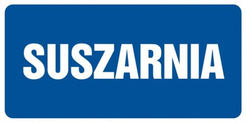 Znak Suszarnia (PB077)