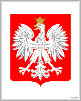 Godło Polski 400x500 mm