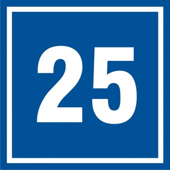 Znak Numer 25 (PB525)