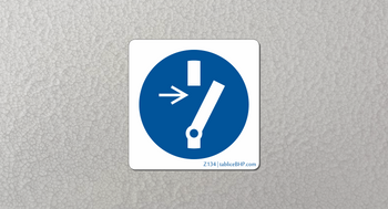 Oznaczenie Odłącz zasilanie (Z134)