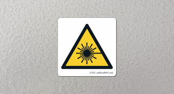 Oznaczenie Uwaga! Promieniowanie jonizujące (Z102)