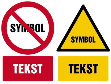 Znak na zamówienie Wzór S-503 na płycie świecącej
