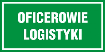 Znak Oficerowie Logistyki na płycie PCV (NF007)