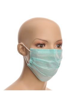 Maseczka jednorazowa włókninowa 2 warstwowa 50szt.