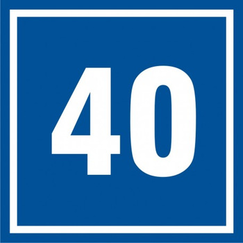 Znak Numer 40 (PB540)