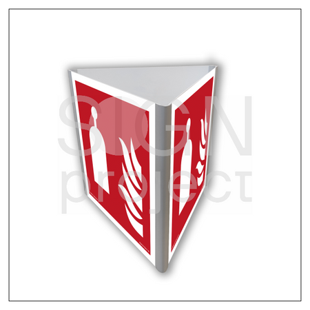 Znak BF814 Stacja zdalnego uwalniania świecący (3D dościenny)