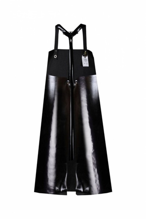 Fartuch PROS kwasoługoochronny model 124 - czarny 