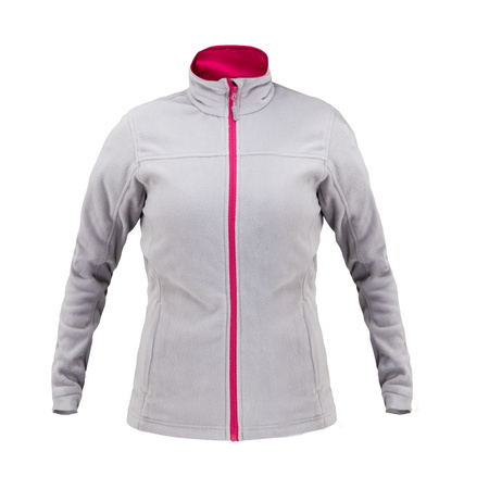 Bluza polarowa damska szaro-różowa Lahti Pro 