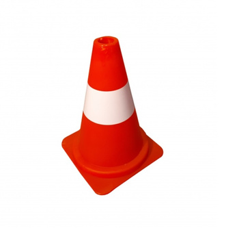 Pachołek drogowy elastyczny PCV 30 cm