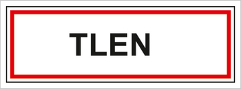 Znak tlen na płycie PCV (869-05)