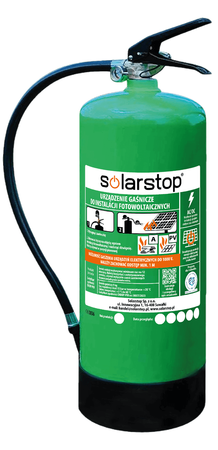 Urządzenie gaśnicze do instalacji fotowoltaicznych SOLARSTOP 9kg