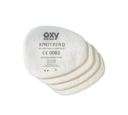 Filtr przeciwpyłowy wymienny (OXYPRO X7N11 P2 R D) - OXYLINE