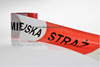 Taśma ostrzegawcza STRAŻ MIEJSKA 80mm/100m