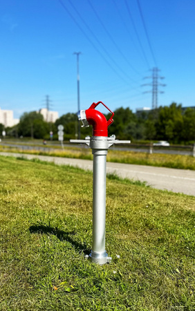 Stojak hydrantowy pojedyńczy DN80 1x52 bez zaworu