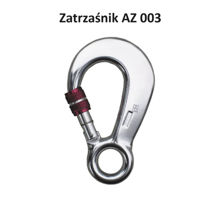 Linka bezpieczeństwa regulowana z zatrzaśnikami 2xAZ 011 LB100 PROTEKT