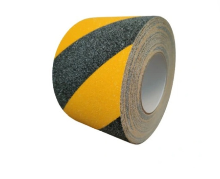 Taśma antypoślizgowa 200mm/18m ŻÓŁTO-CZARNA
