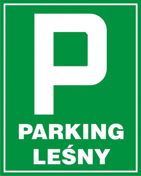 Znak Parking leśny (OB032)