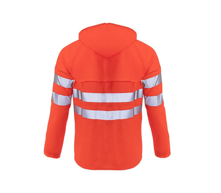 Kurtka Przeciwdeszczowa Fluo Orange PROBALTIC