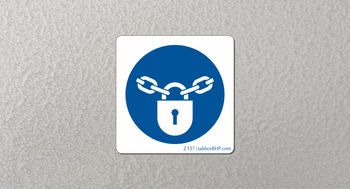 Oznaczenie Stosuj zamknięcie (Z137)