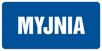 Znak Myjnia (PB084)
