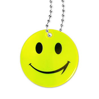 Zawieszka odblaskowa Happy, brelok