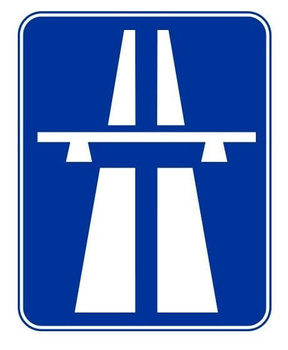 Znak informacyjny METALOWY Autostrada (D9)