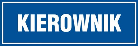 Znak Kierownik (PB006)