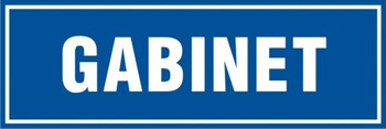Znak Gabinet (PB059)