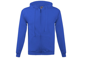 Bluza zapinana z kapturem gramatura różne kolory 280 g/m²