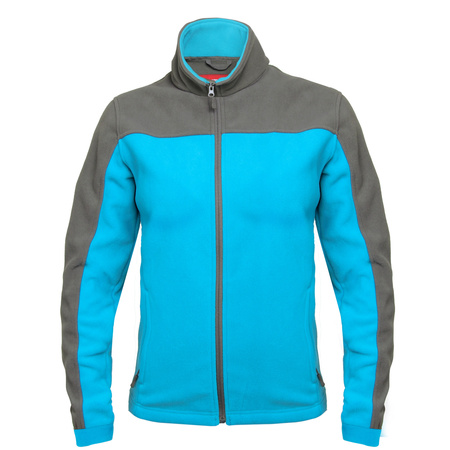 Bluza polarowa damska turkusowo-szara Lahti Pro 