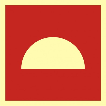 Znak zestaw sprzętu pożarowego (BA005)