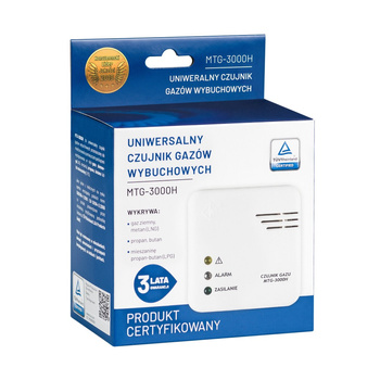 Czujnik gazów wybuchowych Garvan MTG-3000H