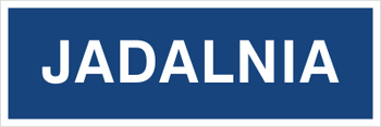 Znak jadalnia na Folii Samoprzylepnej (801-48)