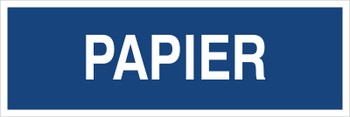 Znak papier na Folii Samoprzylepnej (801-99)
