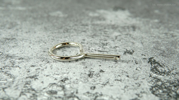 Zawleczka do gaśnicy metalowa z dziurką fi 3,5mm Ogniochron