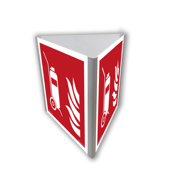 Znak BF809 Gaśnica przewoźna (3D dościenny)