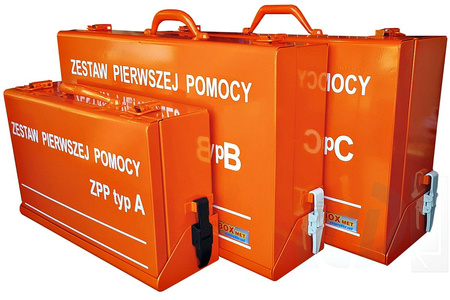 Przenośny Zestaw Pierwszej Pomocy ZPP typ B w walizce - BOXMET MEDICAL