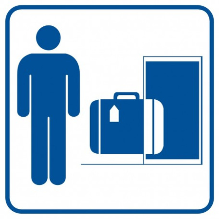 Znak Przechowalnia bagażu (RA001)