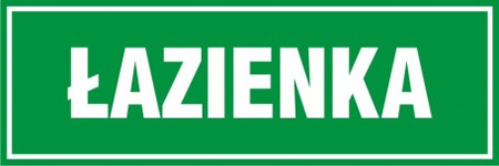 Znak Łazienka (PB119)